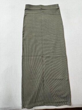 Wild Fable Sage Maxi Pencil Skirt